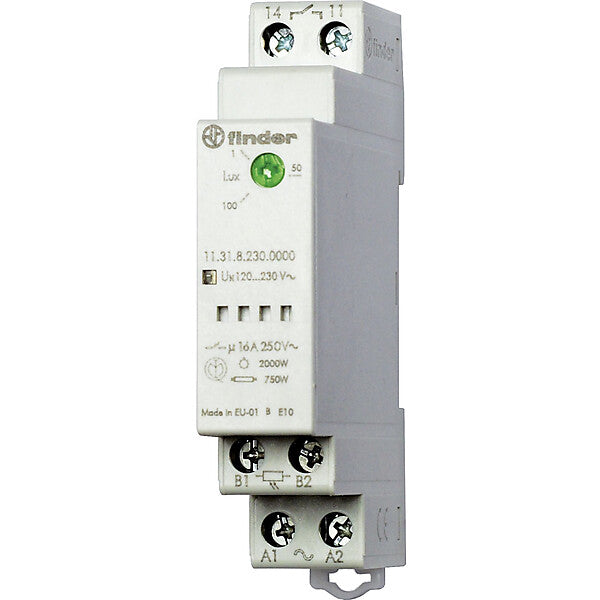 Finder Dämmerungsschalter 1-100Lux 16A 230VAC 11.31.8.230.0000